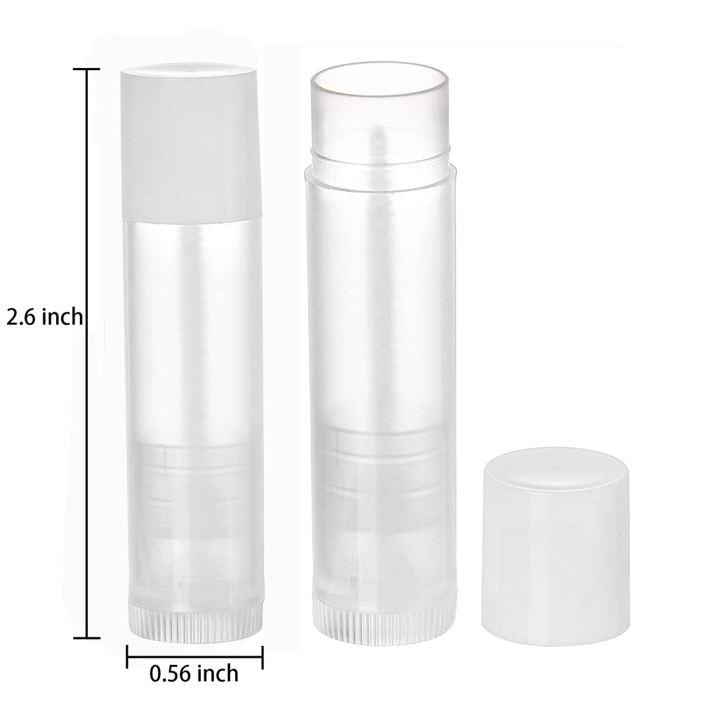 Bekith set de 100 tubos bálsamo labial, ideal para proyectos cosméticos caseros