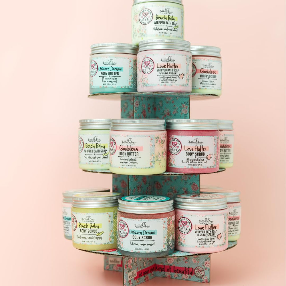 Bella & Bear aromas variados para spa en casa y relajación.