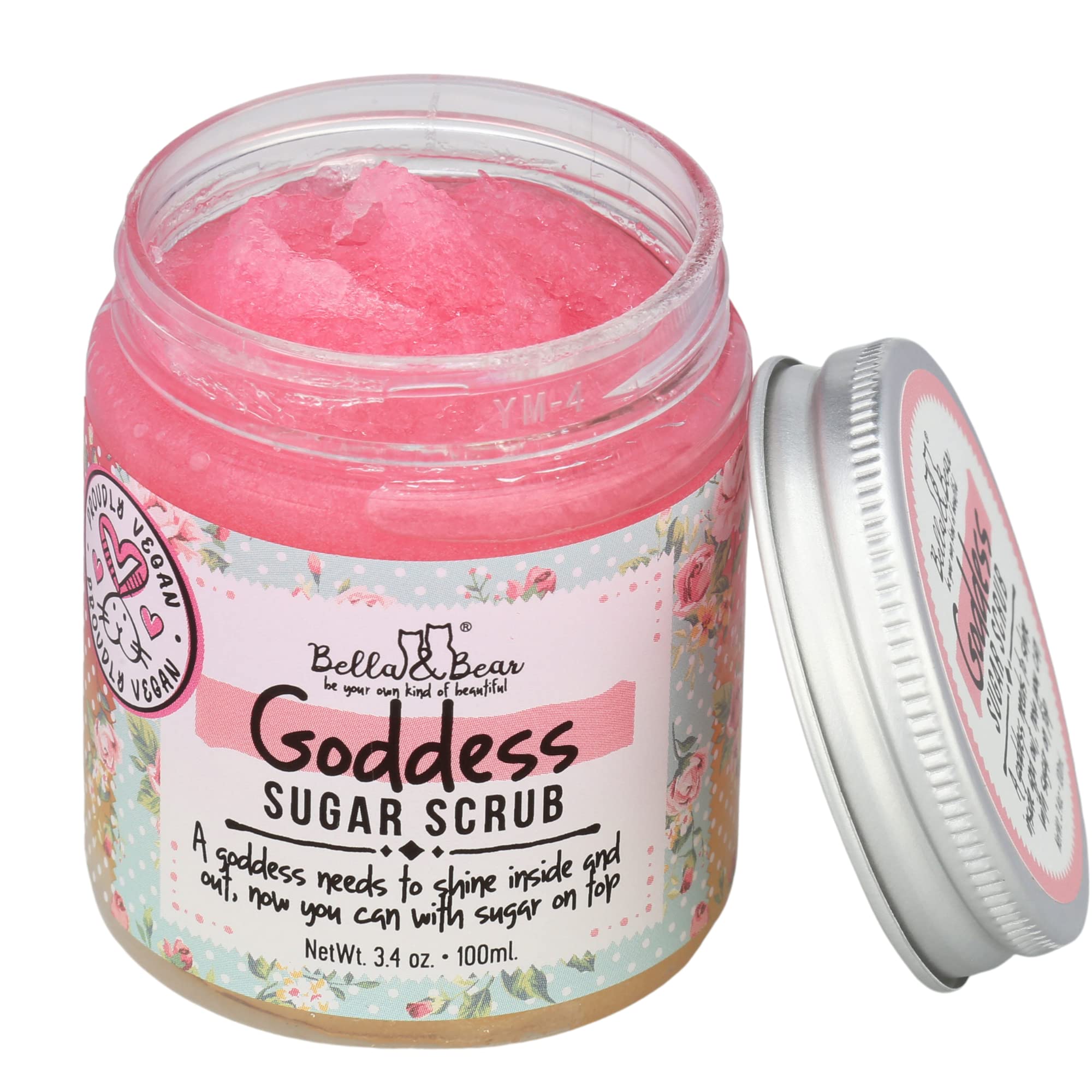 Bella y Bear Goddess Sugar Scrub regalo ideal para ocasiones especiales