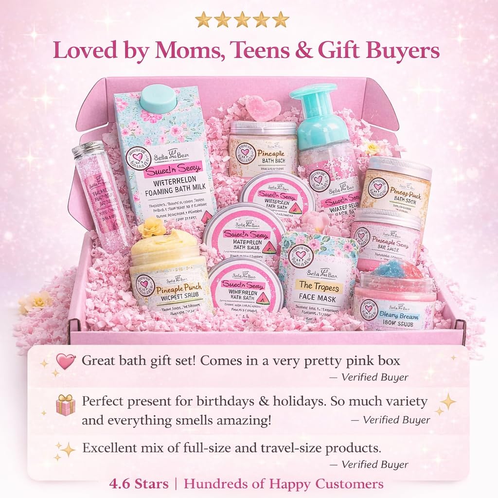 Bella & Bear productos de baño y cuidado de piel tamaño viaje, perfectos para viajes.