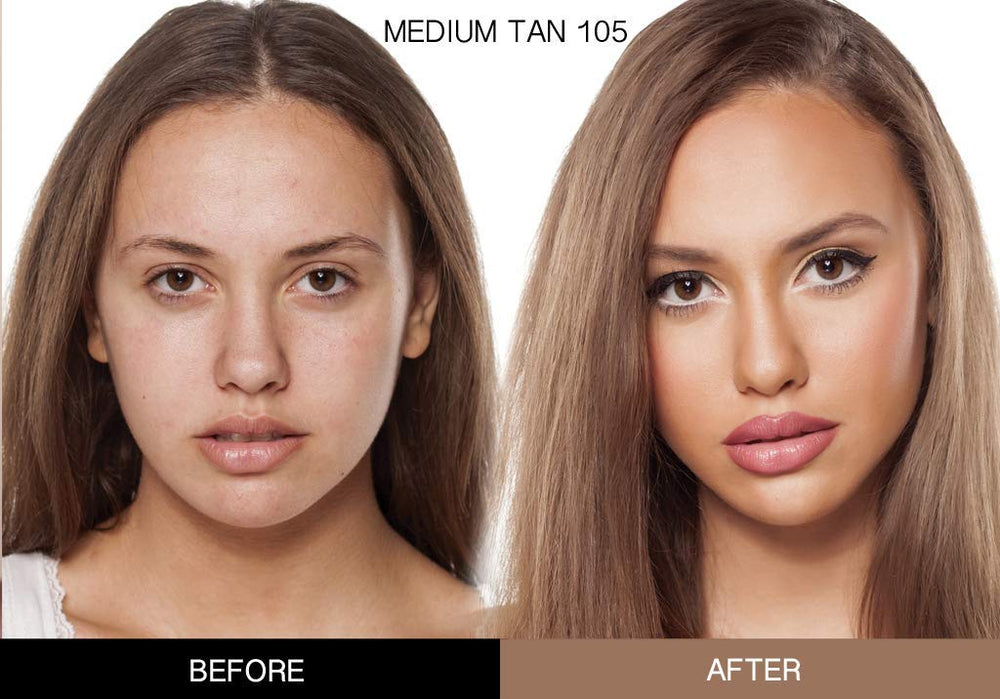 Bellaterra Cosmetics BB Cream textura ligera, se funde con la piel para un acabado natural.