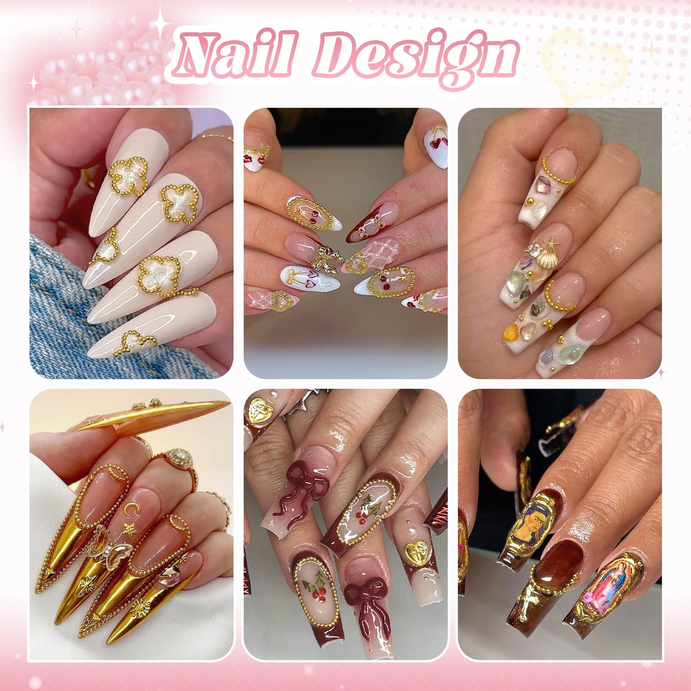 BELLEBOOST bolas caviar 2 mm doradas para acentos.