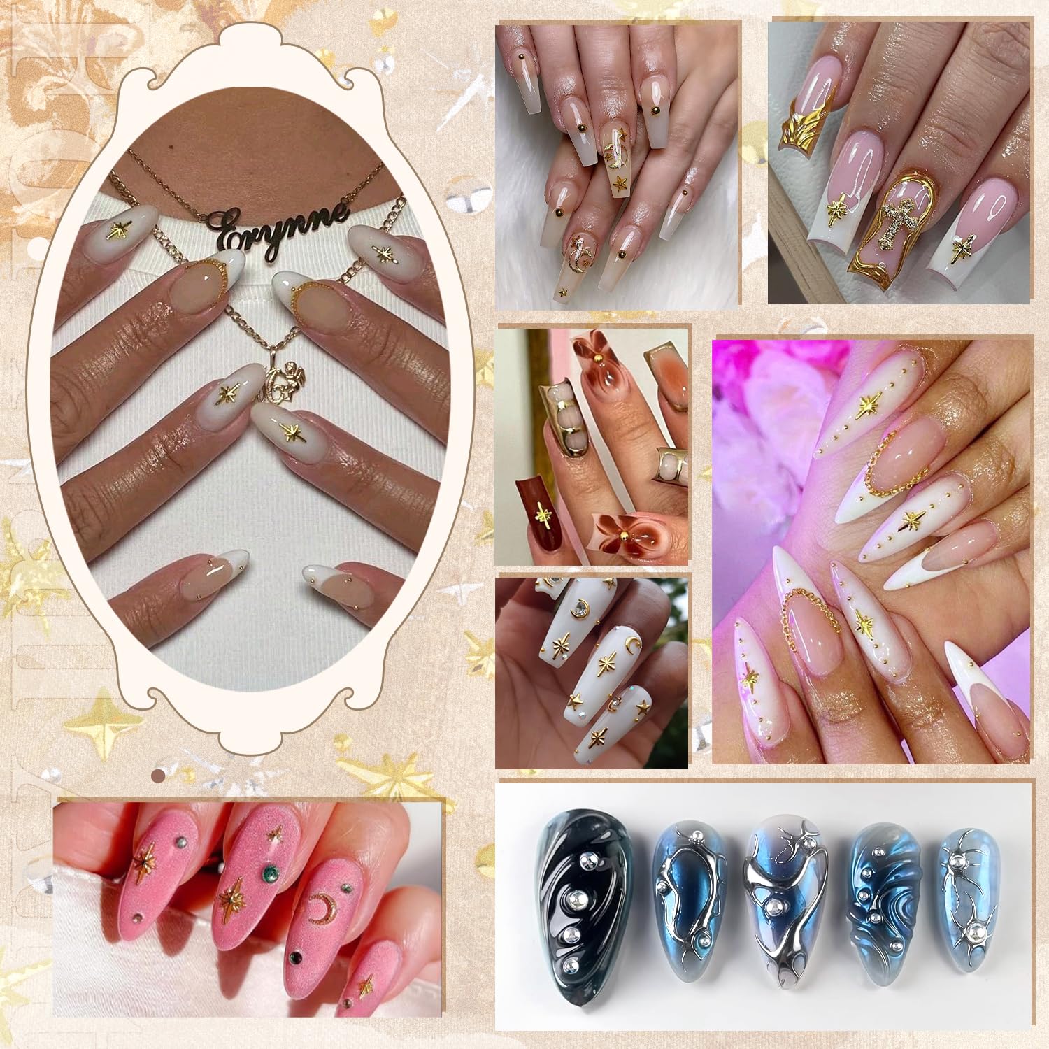 Bolas caviar BELLEBOOST con seis tamaños para variedad de texturas.