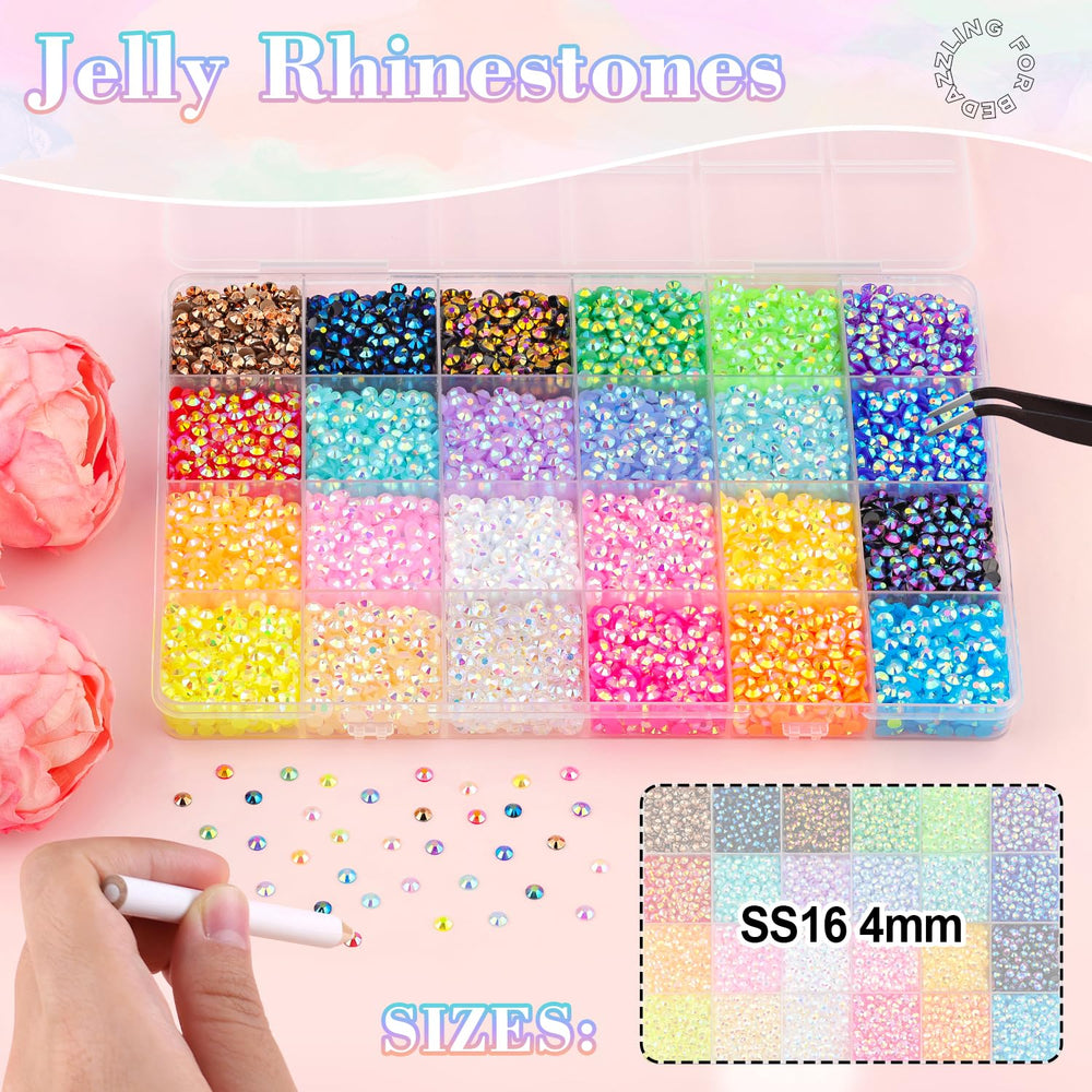 BELLEBOOST: resinas iridisentes en varios colores 4mm para decorar prendas y accesorios