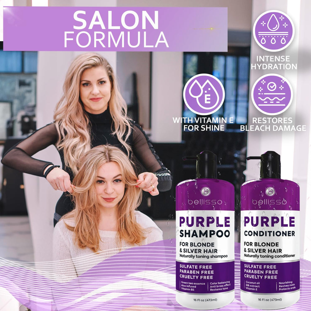 Resultados de salón en casa con Bellisso para cabello brillante.