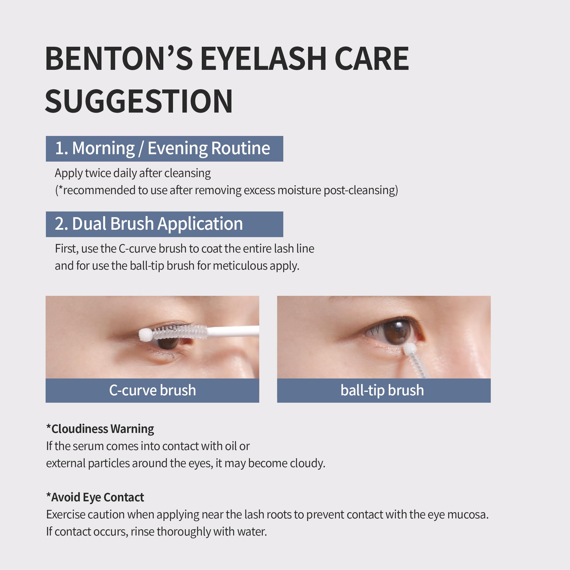 BENTON Honest Serum, fórmula suave con ácido hialurónico para ojos