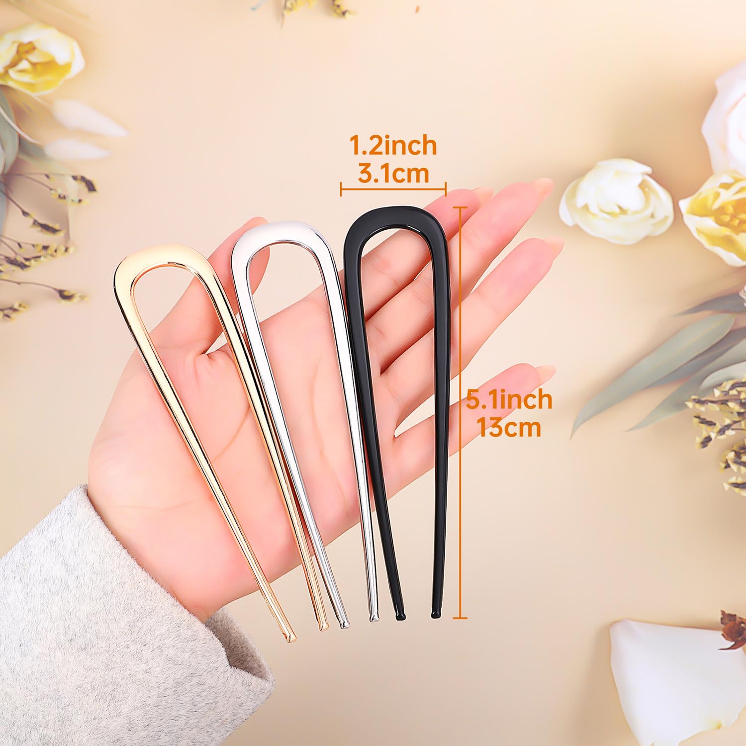 BEoffer horquillas francesas uso-updo: ideal para recogidos con estilo diario.