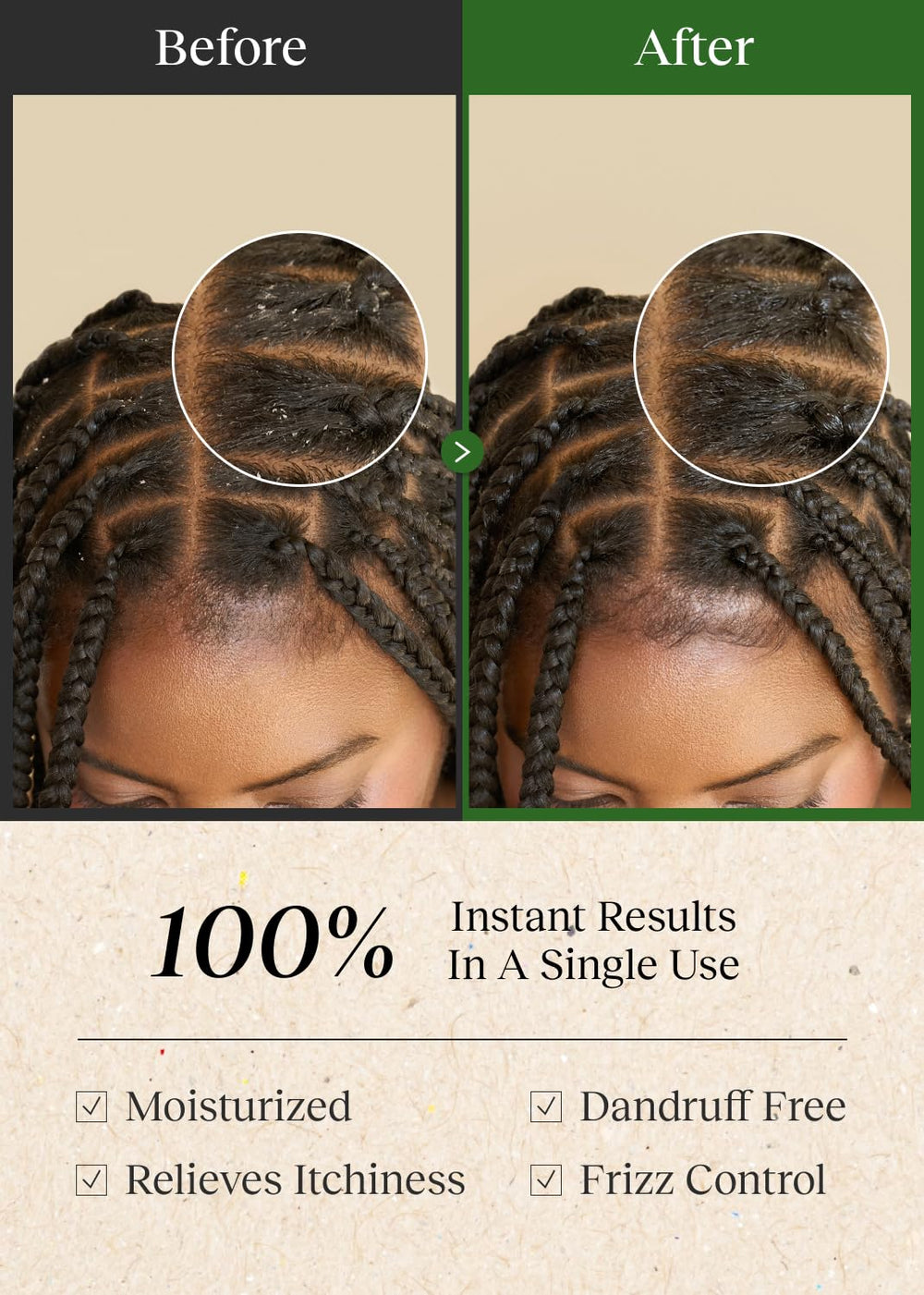 Bephor Toner: aroma cítrico que perfuma suavemente el cabello.