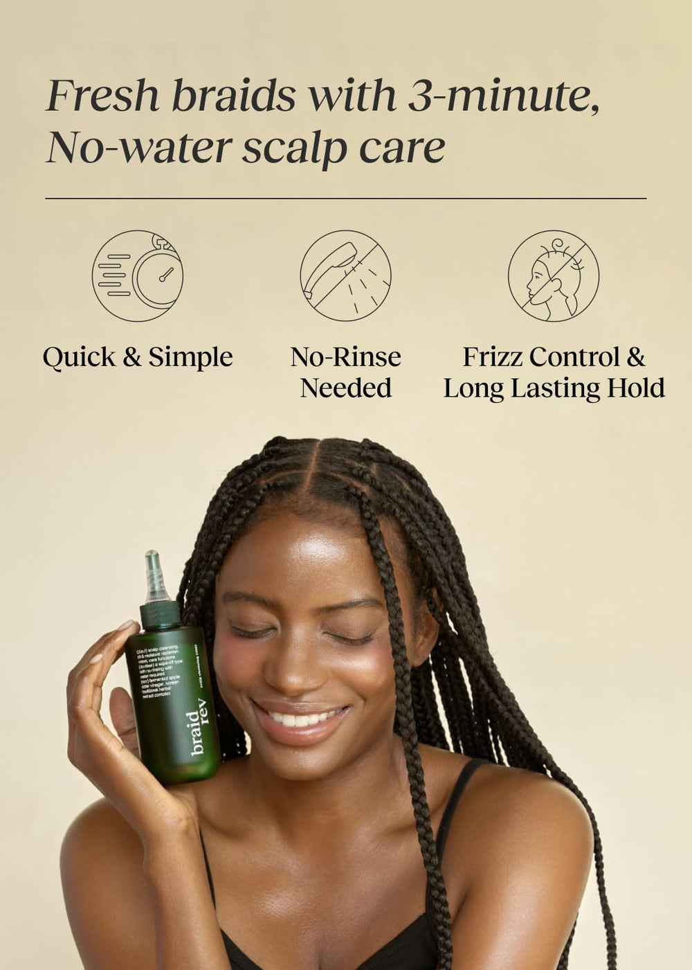 Bephor Toner: vinagre de manzana refrescante para cuero cabelludo.