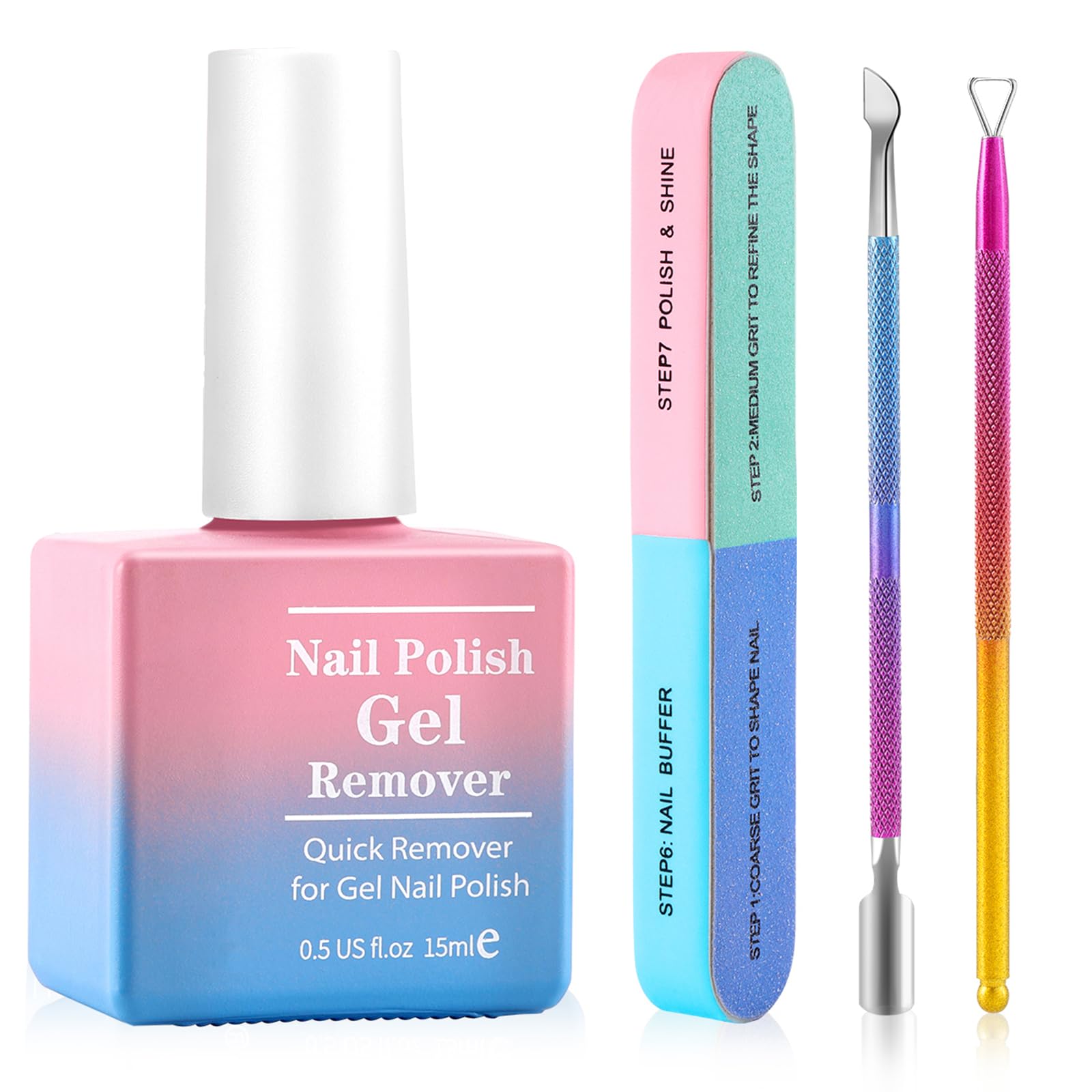 Besnel quita esmalte gel: bote removedor para uso en casa.