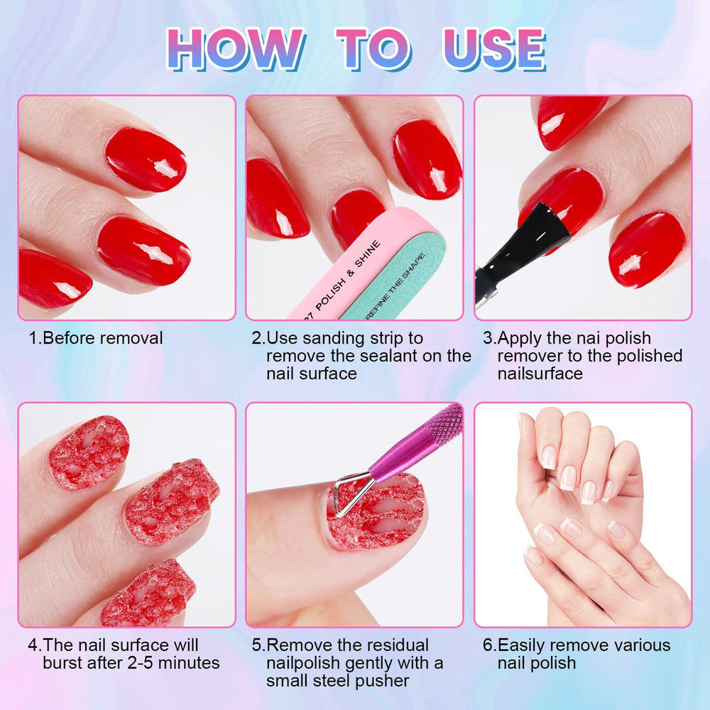 Besnel empuja cutículas con cabeza triangular para ajustes finos.