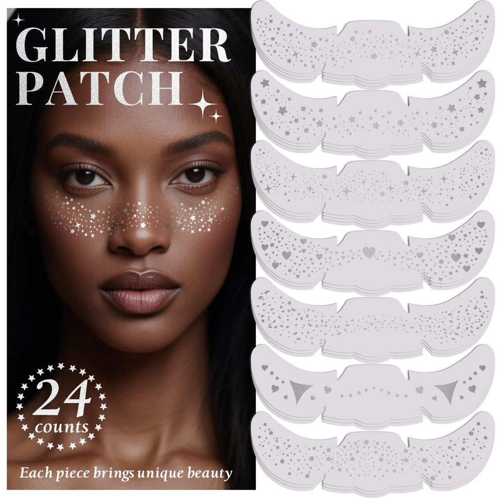 BESNEL parches de pecas multicolor para un look festivo y duradero