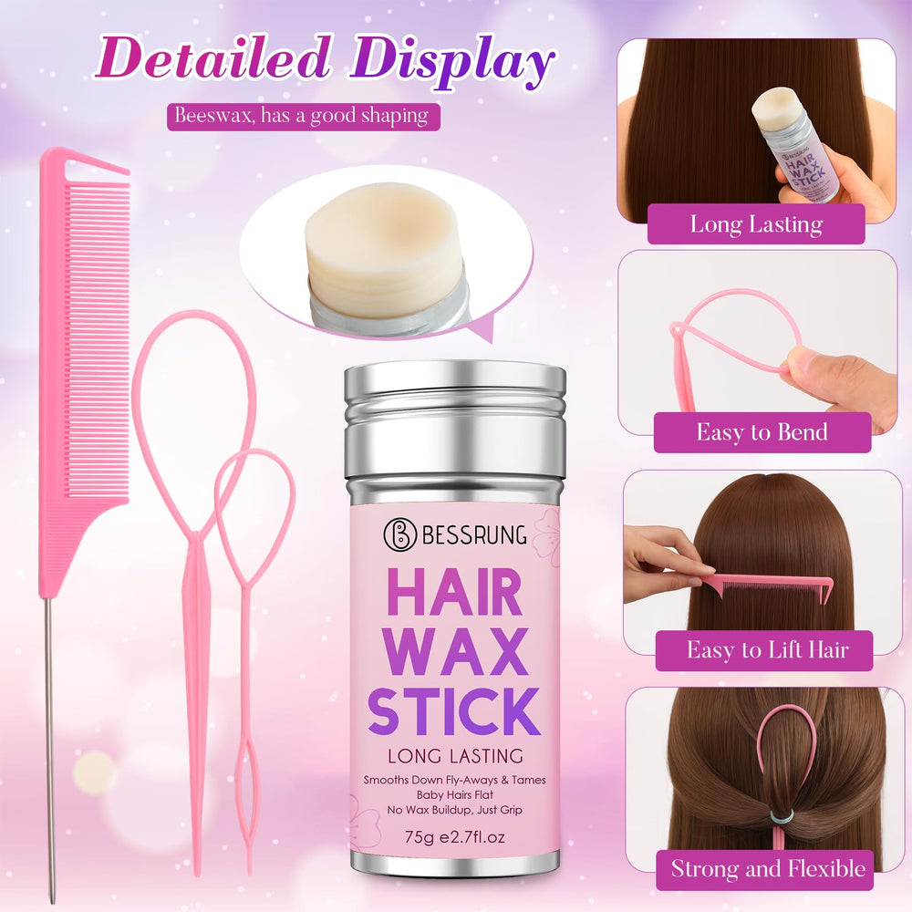 Clips de cabello Bessrung, 34 piezas en 5 estilos divertidos