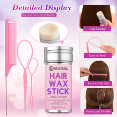 Clips de cabello Bessrung, 34 piezas en 5 estilos divertidos