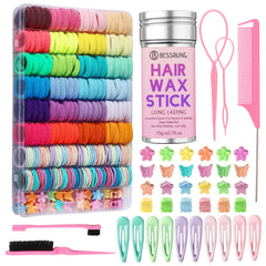 Kit Bessrung de accesorios para cabello con caja organizadora para peinados diarios