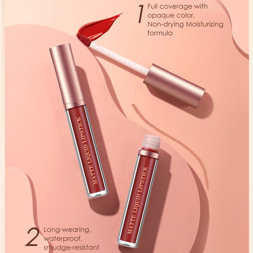 BestLand delineadores labiales Set E, delineado preciso para un aspecto 3D.