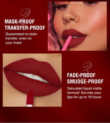 BestLand labial mate, aplicación suave y acabado sedoso.