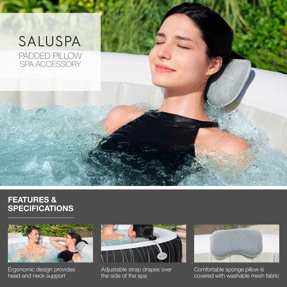 Bestway SaluSpa funda de malla lavable facilita limpieza y secado rápido
