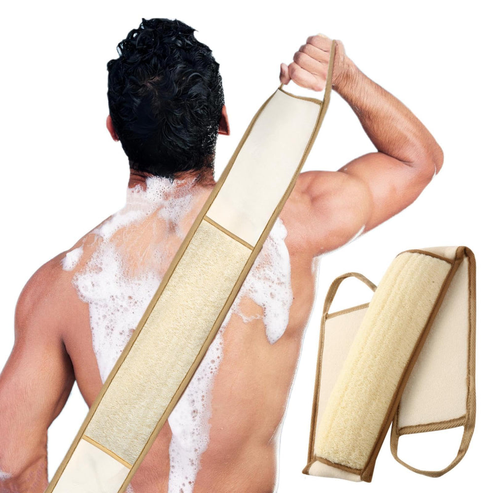 BETLYS esponja lufa exfoliante para dorso: limpieza profunda tras la ducha.