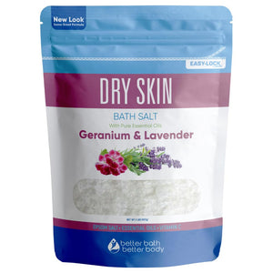 Better Bath Better Body frasco sal Epsom con geranio y lavanda para relajación suave