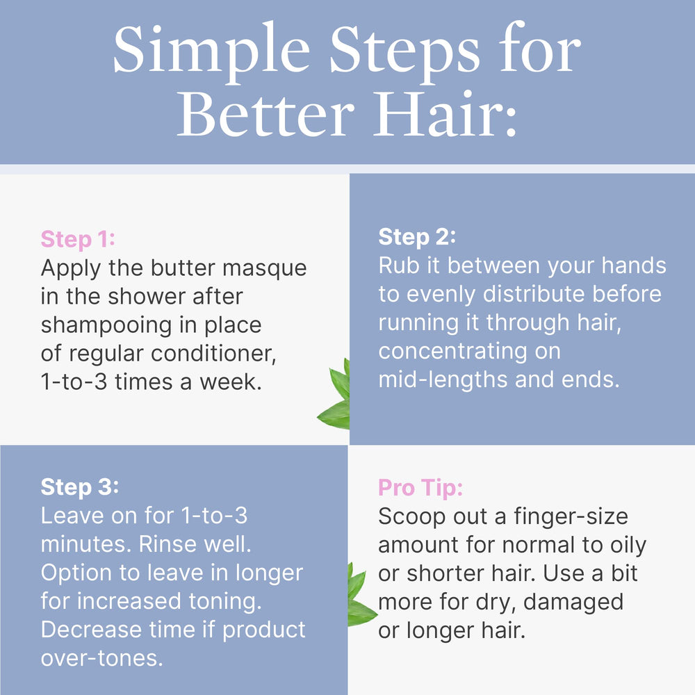 Uso semanal de Better Not Younger Silver Lining para cabello nutrido