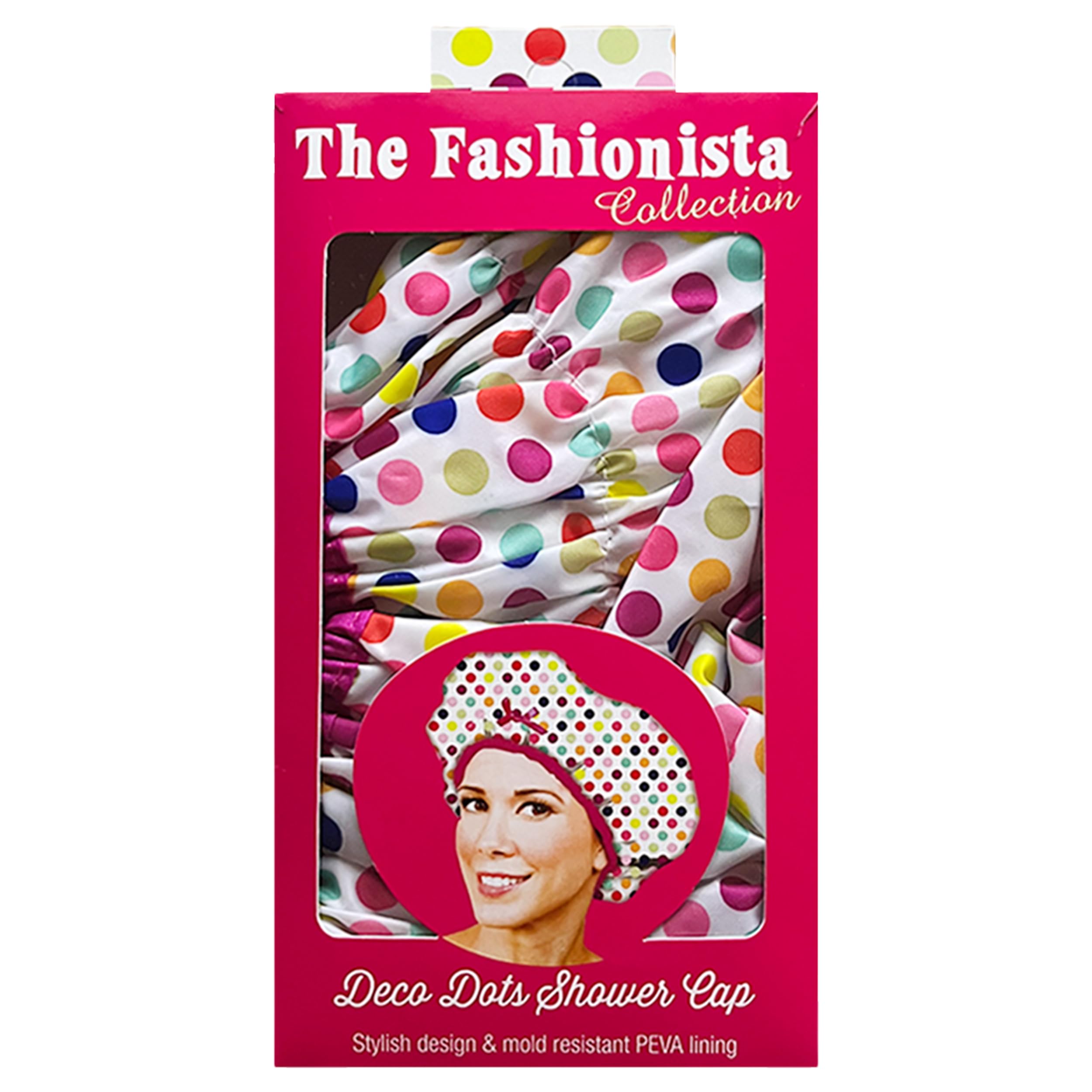 Gorro de ducha Betty Dain diseño glamuroso para uso diario