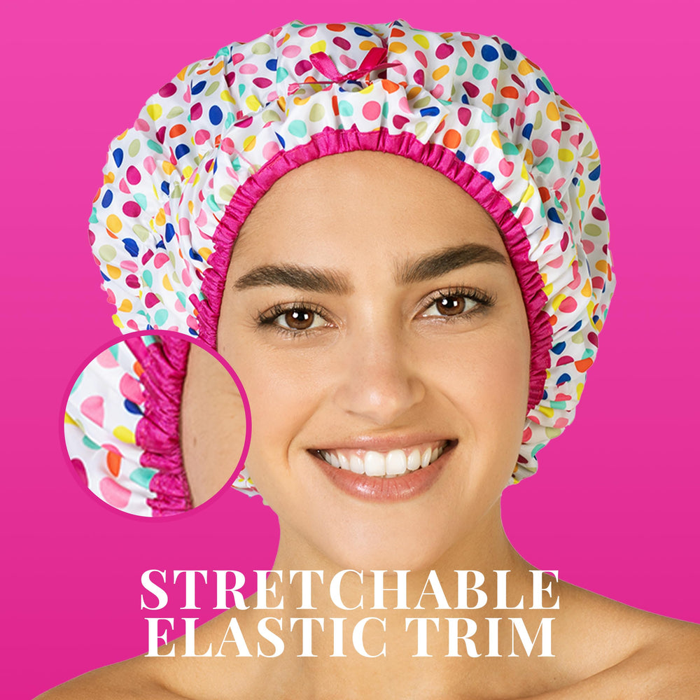Gorro de ducha Betty Dain lavable a máquina para mayor durabilidad
