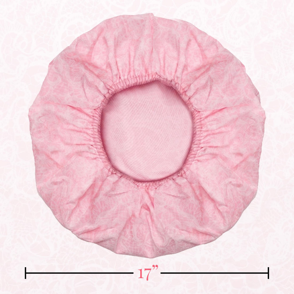 Betty Dain Socialite cap: talla extragrande con elastico para ajuste seguro.