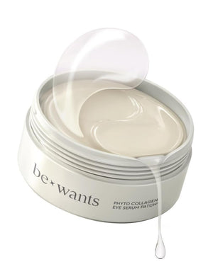 BE+WANTS under-eye patches cooling relief for puffy eyes