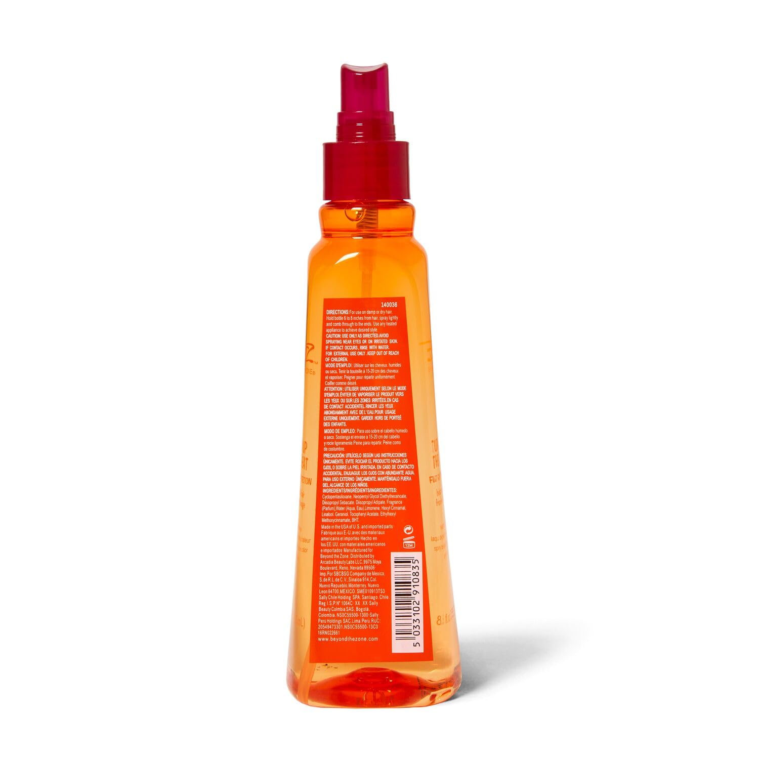 Beyond The Zone brillo-cabello-sedoso: cabellera con aspecto suave y brillante
