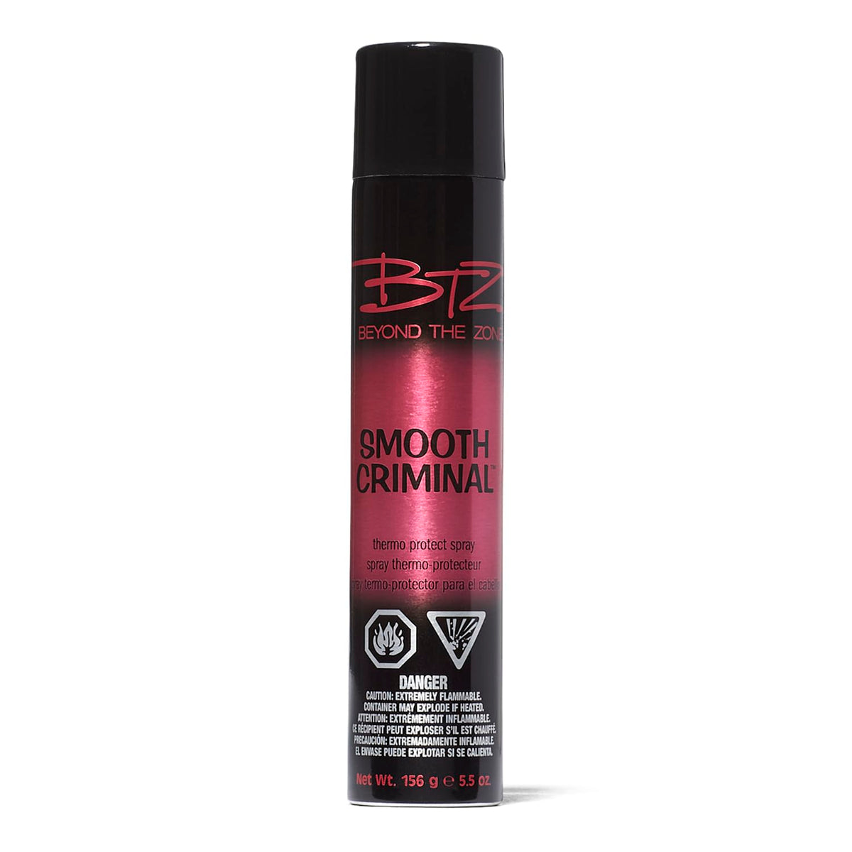 Beyond the Zone Thermo Protect Spray, botella-detalle: protección térmica y brillo para el cabello.