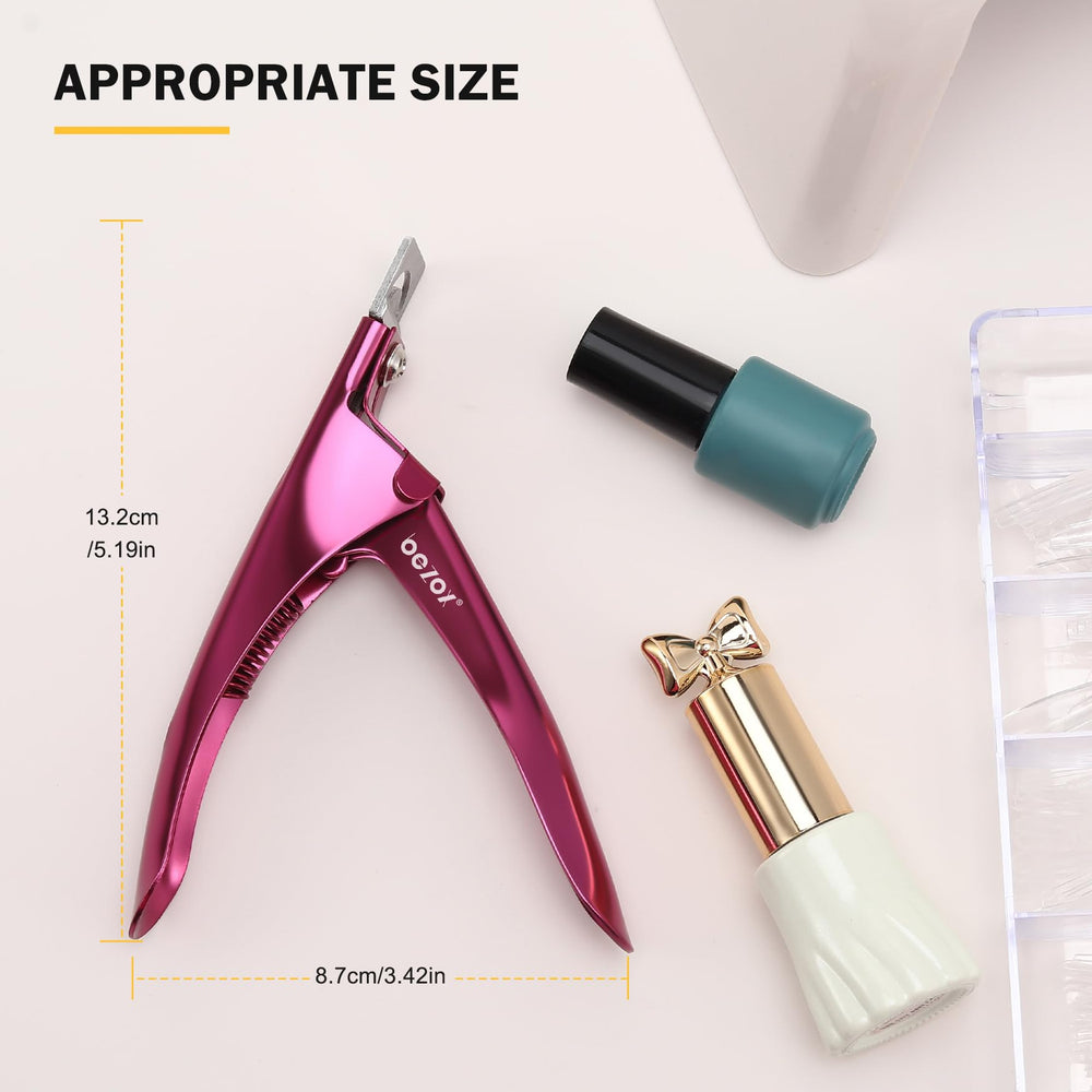 BEZOX, cortador para uñas naturales con borde suave y seguro.