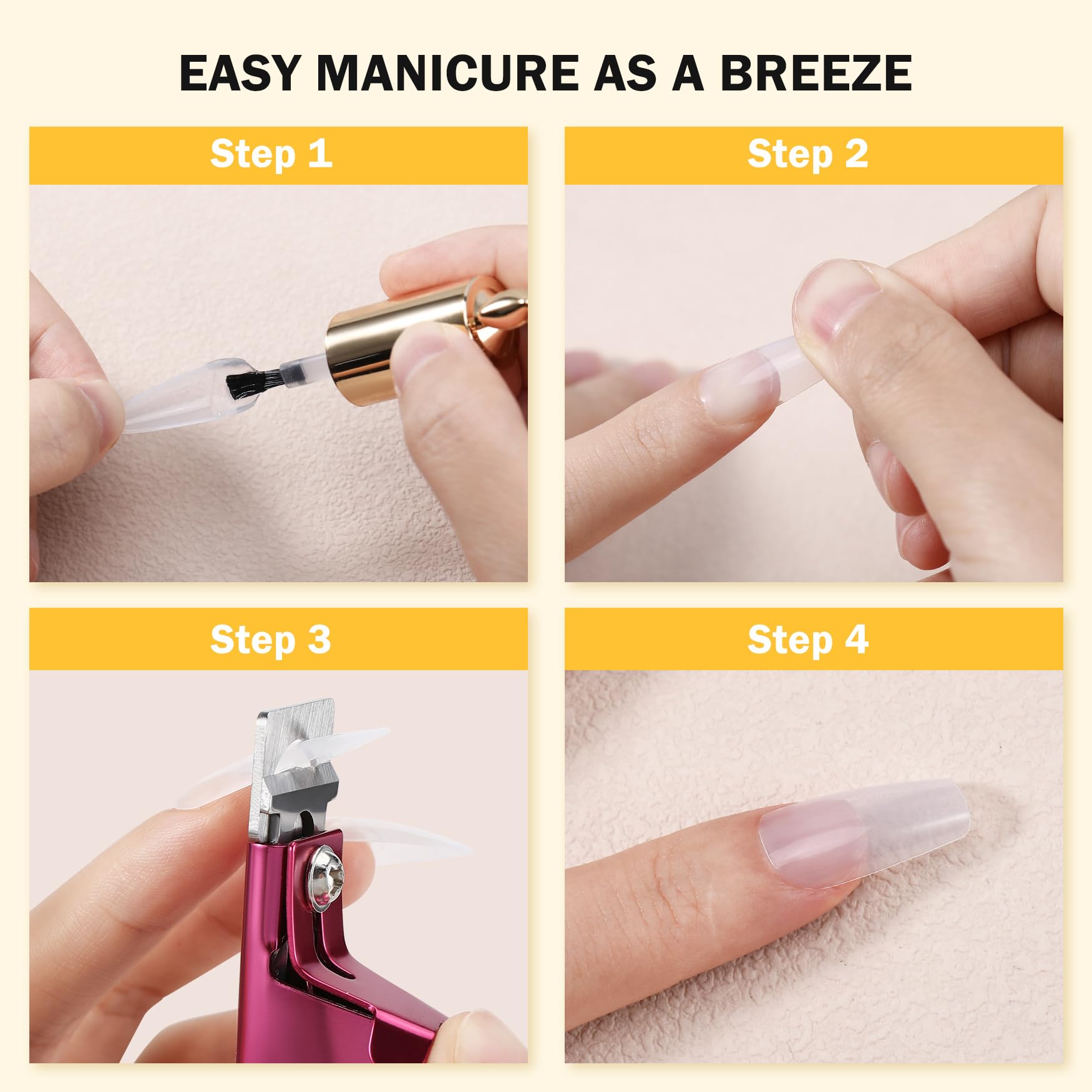 BEZOX, empaque elegante para guardar herramientas de manicura.