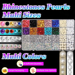 Bezztito perlas planas 4-10 mm para remates elegantes