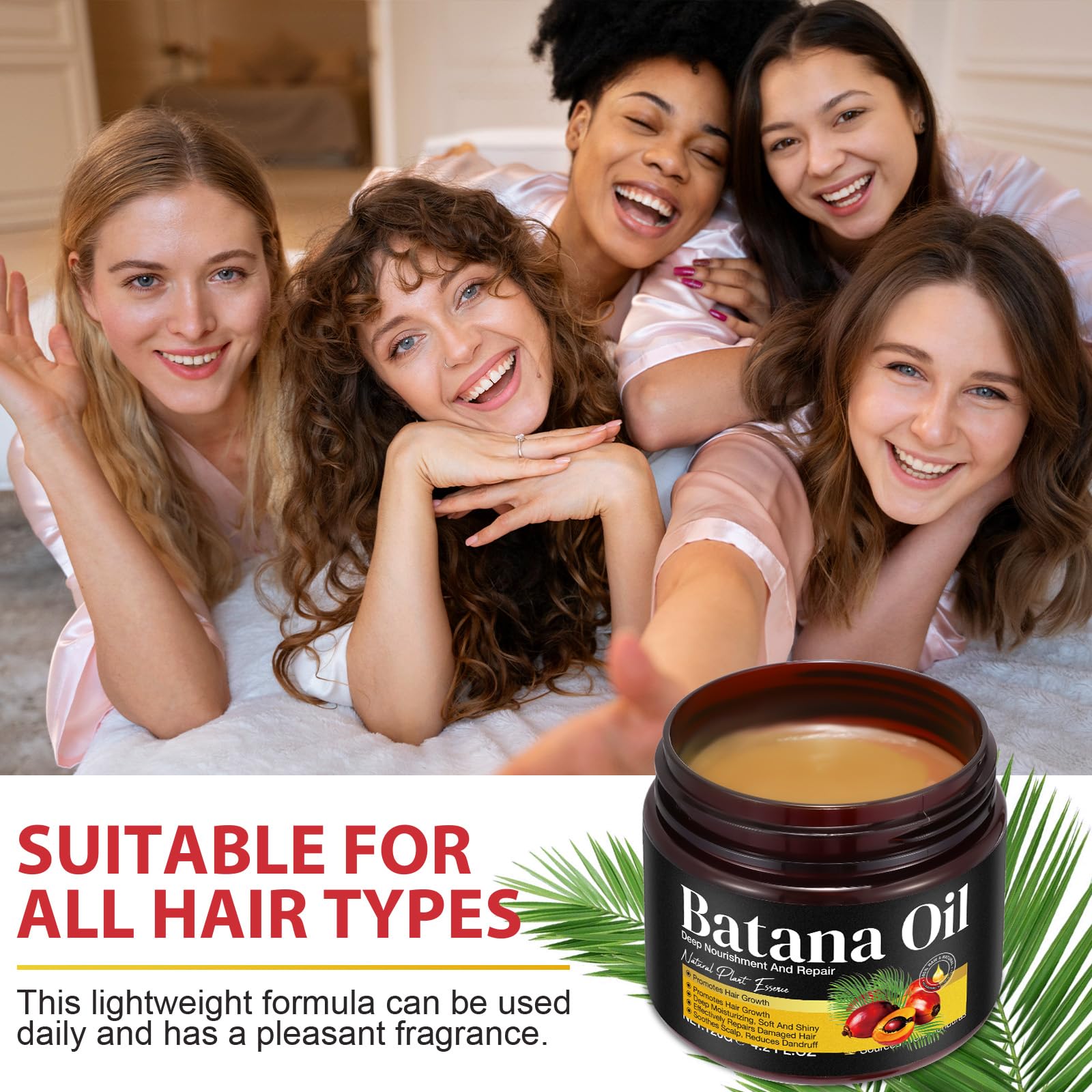 BHMSHY Batana aceite natural y orgánico para uso diario.