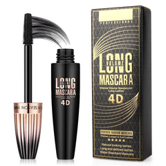 Bieyoc 4D seda mascara envase y aplicador ergonómicos para una aplicación suave.
