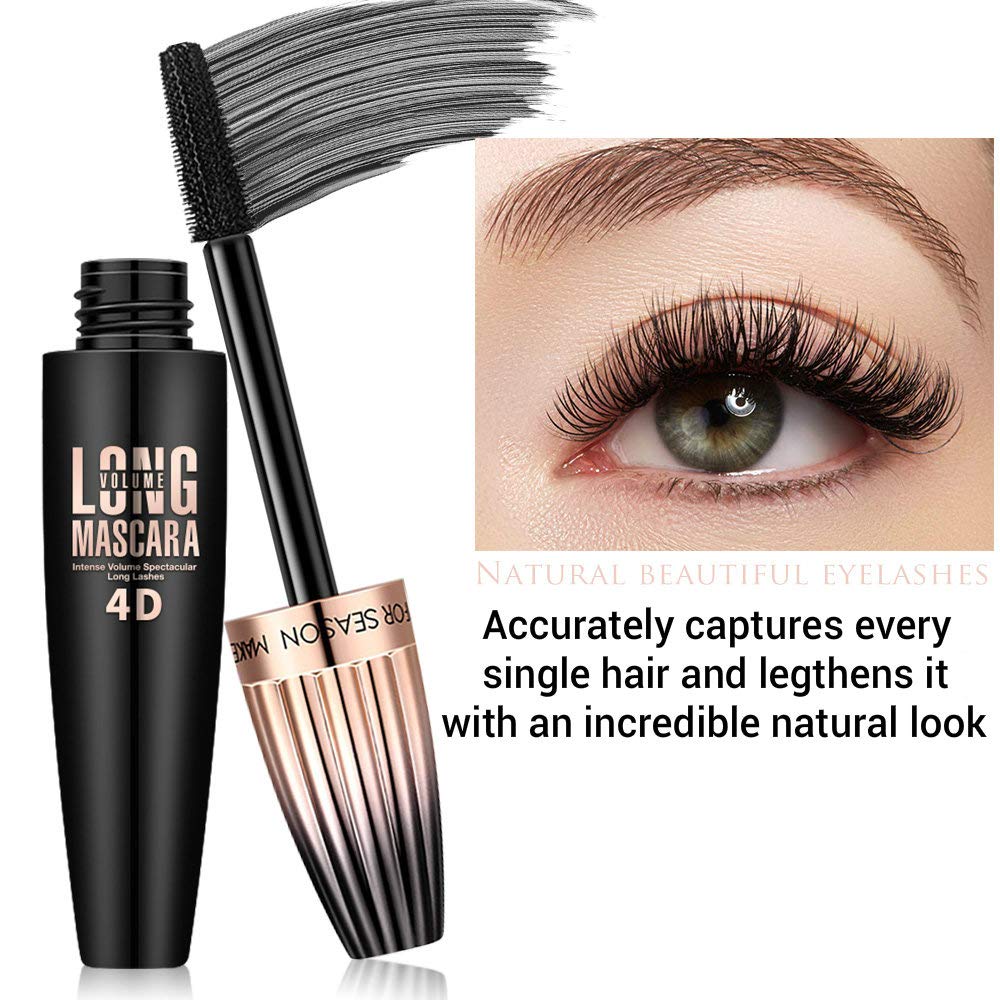 Bieyoc 4D seda mascara para ojos sensibles y uso cómodo.