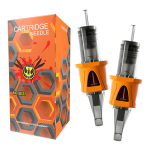 BIGWASP Energy: cartuchos de tatuaje 50 piezas para sesiones largas y consistentes.