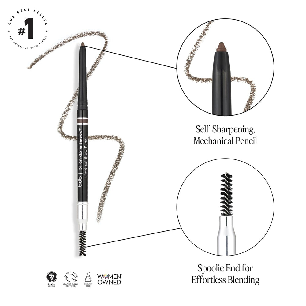 Definición sutil y duradera con Billion Dollar Brows para realzar la forma.