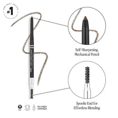 Definición sutil y duradera con Billion Dollar Brows para realzar la forma.