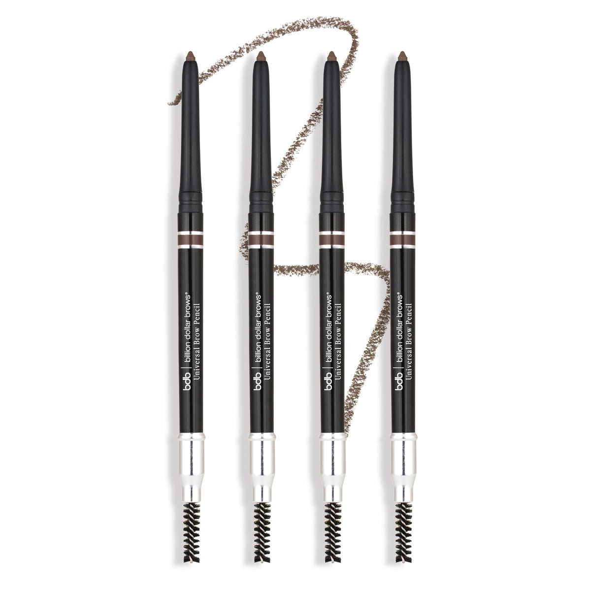 Lápiz de cejas Billion Dollar Brows con punta de precisión para trazos naturales.