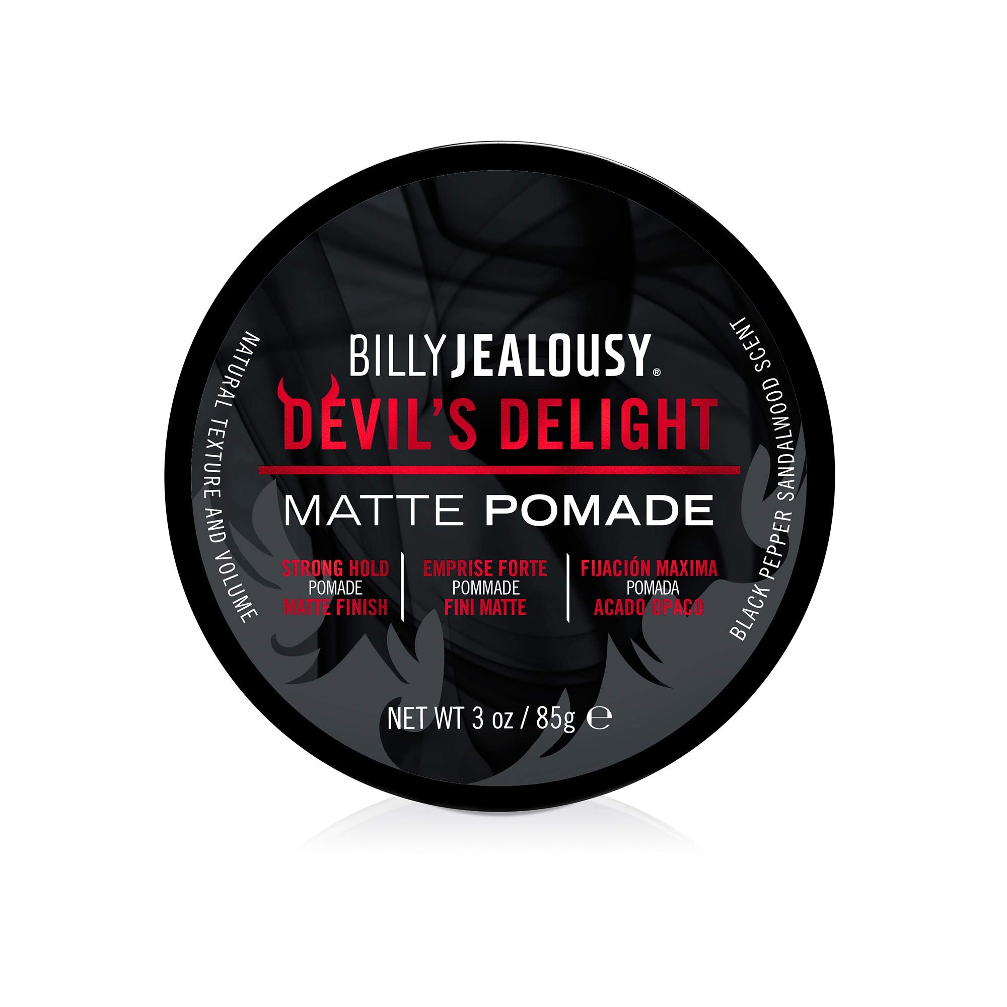 Billy Jealousy Devil's Delight pomada mate para hombre aporta definición y control