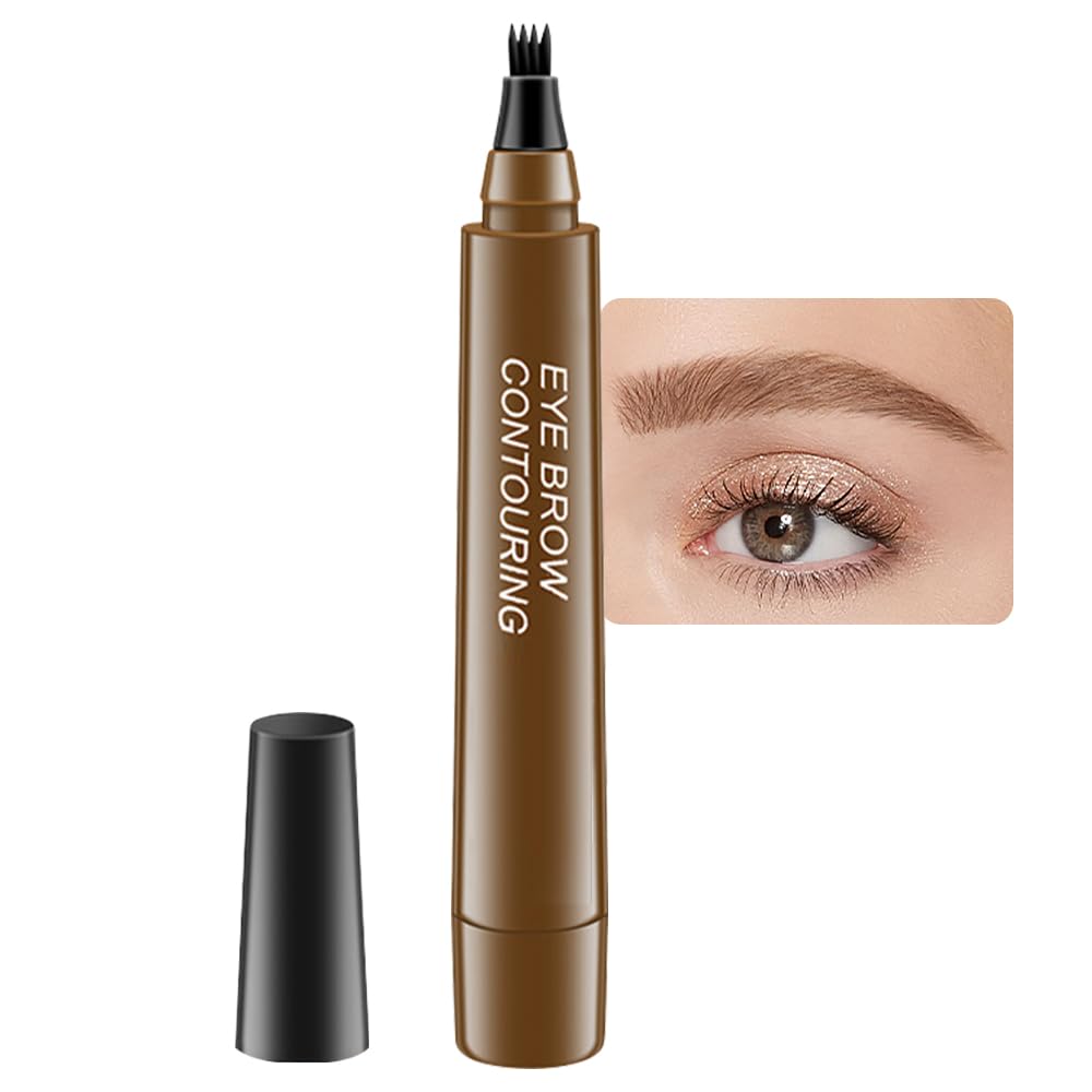 BINGBRUSH Lápiz de cejas 4 puntas: trazado preciso para cejas definidas.