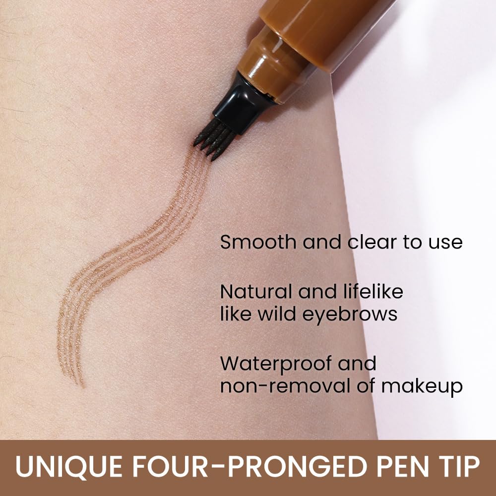 BINGBRUSH Ceja Resistente al Agua: maquillaje que perdura todo el día.