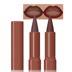 BINGBRUSH delineador labial gradiente marrón oscuro para definición precisa y ombré