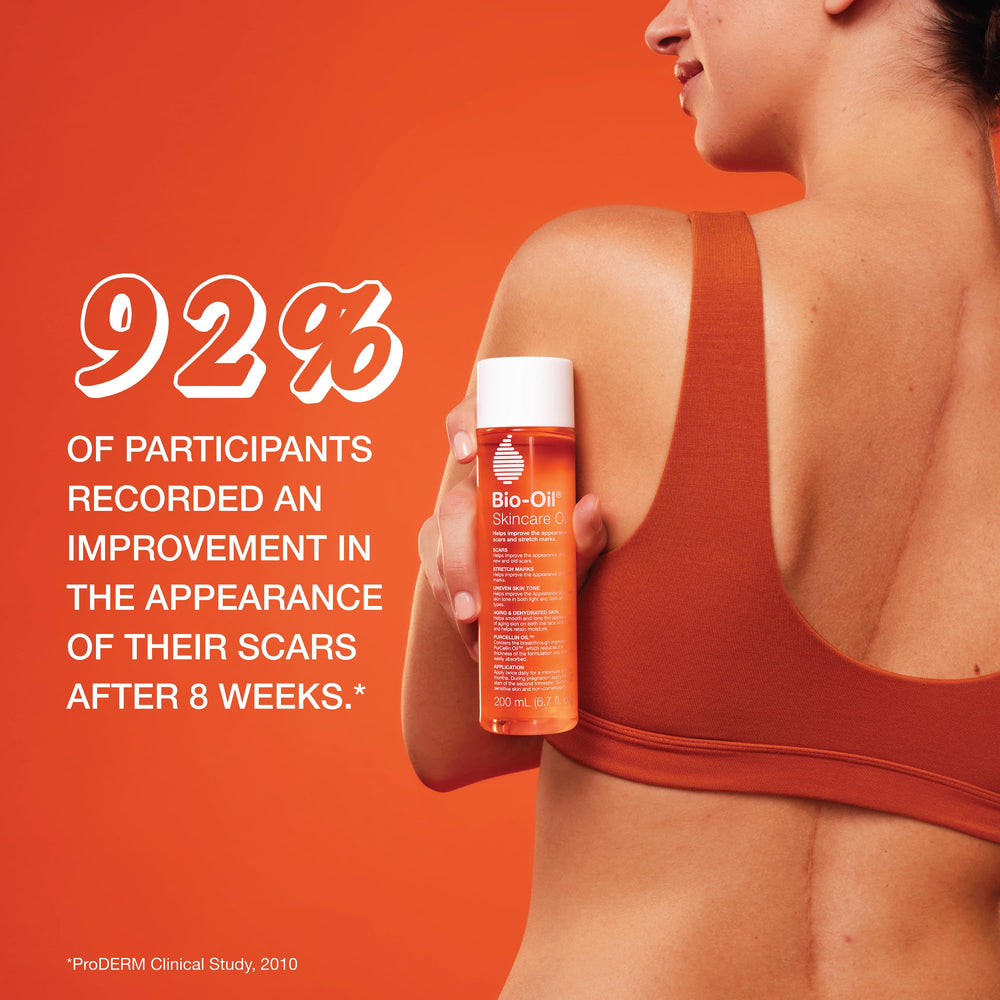 Bio-Oil textura absorbente evita sensación grasa, uso diario