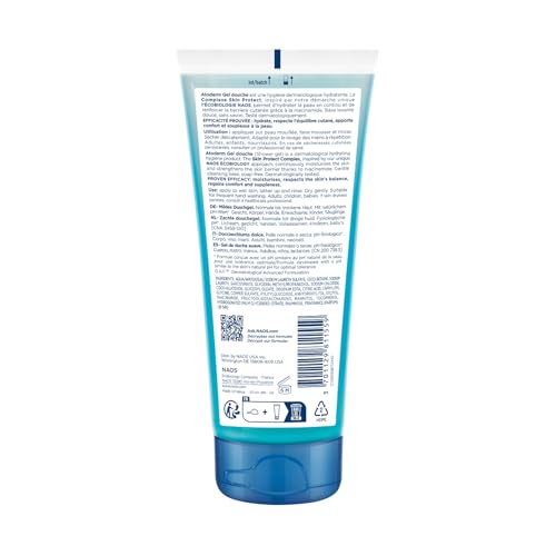 Bioderma Atoderm gel de ducha espuma cremosa ofrece hidratación diaria.