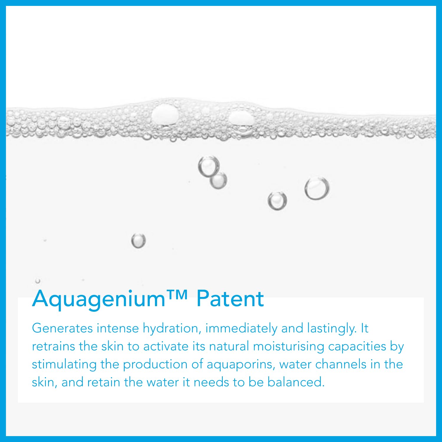 Niacinamida y glicerina en Hydrabio H2O ayudan a mantener la barrera hidrolipídica.
