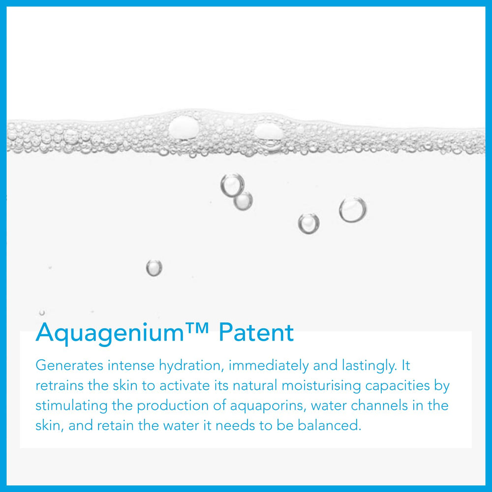 Niacinamida y glicerina en Hydrabio H2O ayudan a mantener la barrera hidrolipídica.