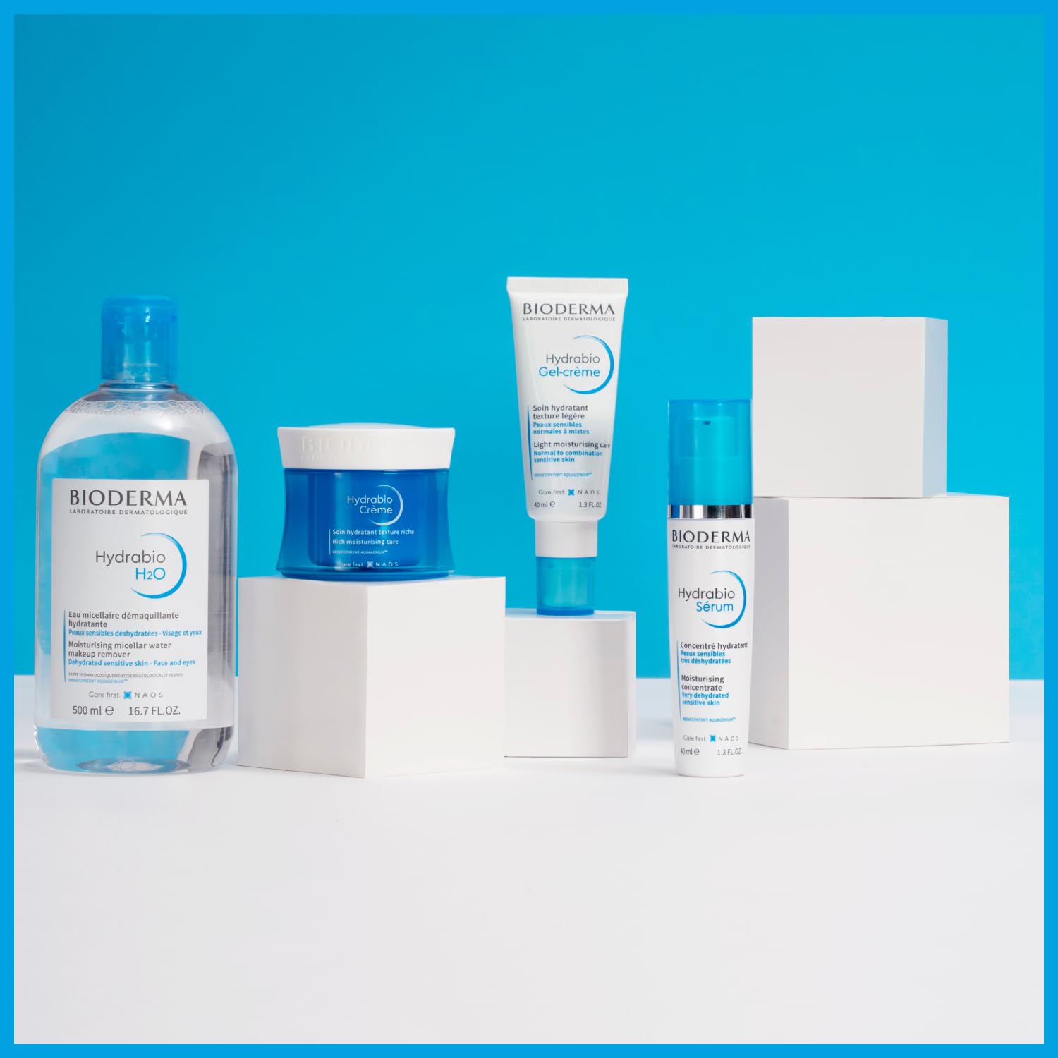 Las micelas de Hydrabio H2O ayudan a sostener la barrera natural de la piel.